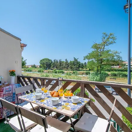Apartmán Le Camarguais Vue Canal A 2 Pas Des Remparts D'aigues-mortes